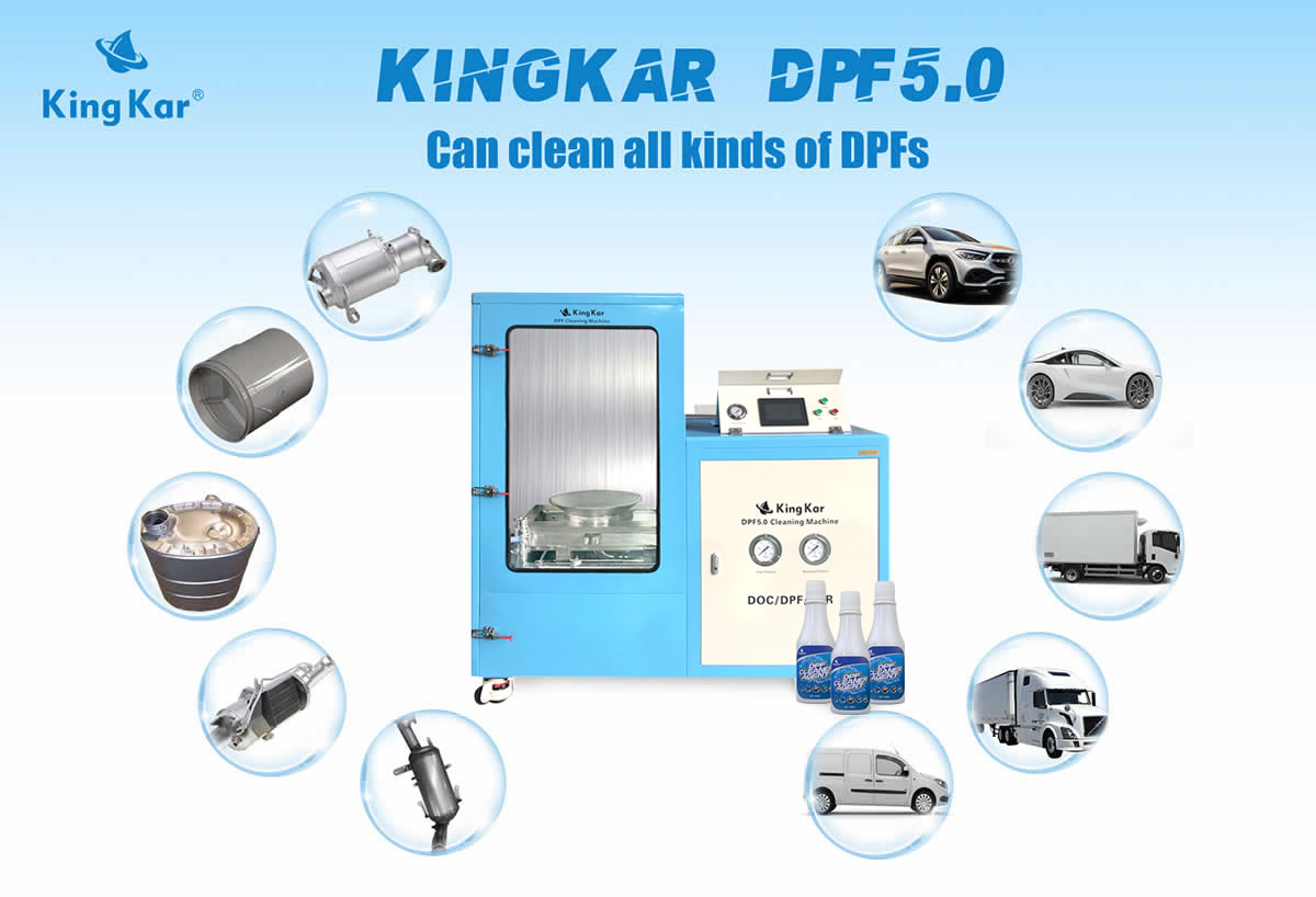 Máquina de Limpeza DPF 5.0 - KingKar